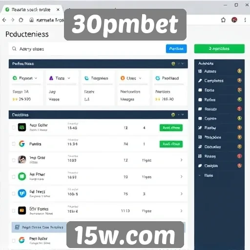 Avaliação da interface do usuário no 30pmbet